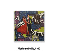 Marianne Philip, 102 	East Coast Swing 275  22x22