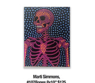 Marti Simmons, 107	Bones 8x10” $125