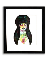 11.b Jessica Higgins Mistress of Darkness $45 11x14 (frame) 8x10 (print)  @prettylittlezombies