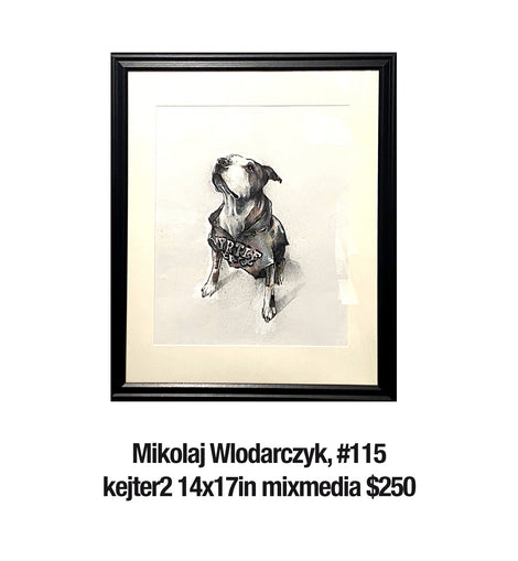 Mikolaj Wlodarczyk, 115	kejter2 14x17in mixmedia $250 (suplement photo)