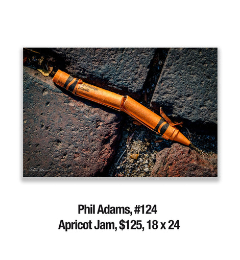 Phil Adams, 124	Apricot Jam, $125, 18 x 24