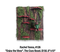 Rachel Yanna, 126	"Enjoy the View", The Cozy Beast, $150, 8"x10"