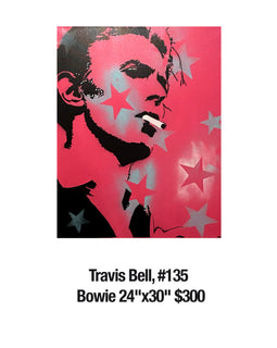 Travis Bell, 135	Bowie 24"x30" $300