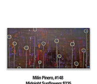 Milin Pinero, 148 Midnight Sunflowers $235