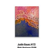 Justin Bauer, 172, Pink Horizons $100