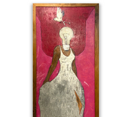 M. A. Cordle, 95	Miss brilliance and the silver key dress, $1300, 24x48