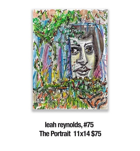 leah reynolds, 75	The Portrait  11x14 $75