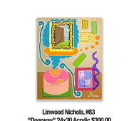 Linwood Nichols, 83	"Doorway" 24x30 Acrylic $300.00