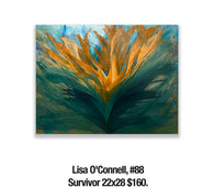 Lisa O'Connell, 88	Survivor 22x28 $160.