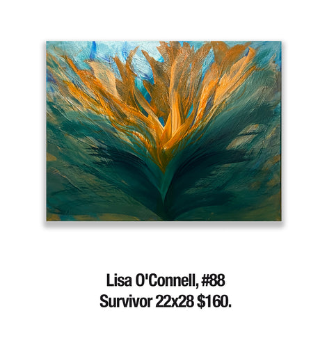 Lisa O'Connell, 88	Survivor 22x28 $160.