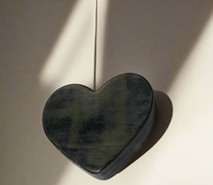 Kayla Weinman, 67 	Shimmering Heart, $30, 4.5in x 5in x 1.5in