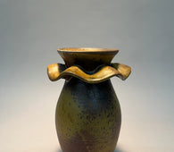 Kayla Weinman, 69 	Collared vase, $70, 5.5in x 5.5in x 9.5in